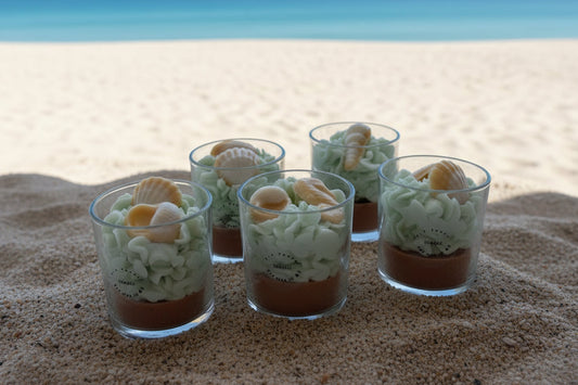 Seaside Wickless candle