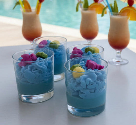 Poolside Soy Wickless Candle