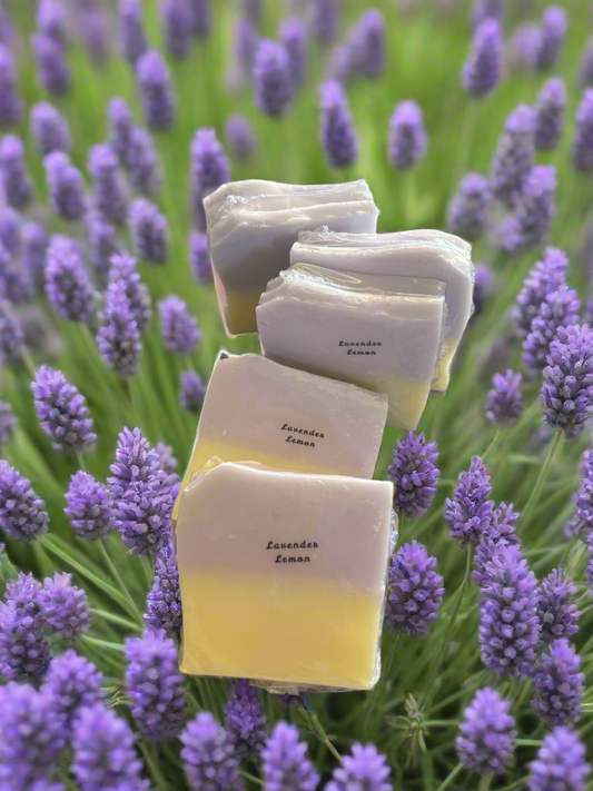 Lavender Lemon Goats Milk Soap