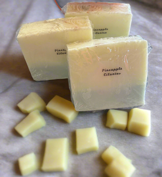Pineapple Cilantro Goats Milk Soap
