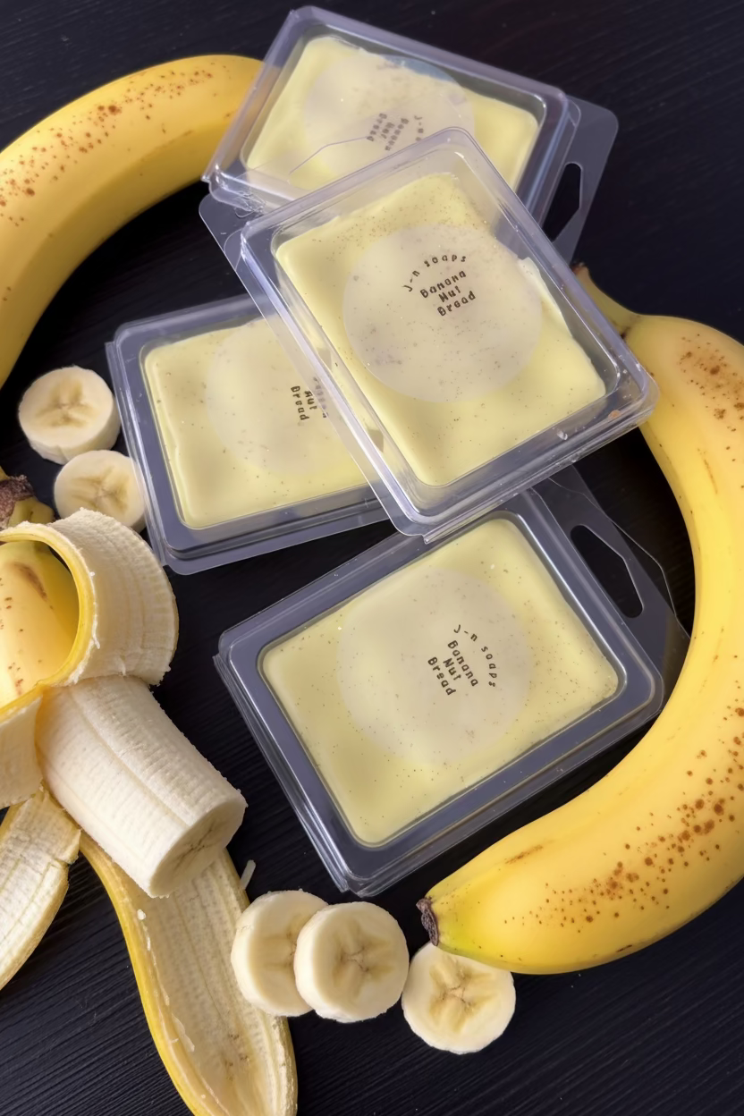 Banana Nut Bread Soy Wax Melts