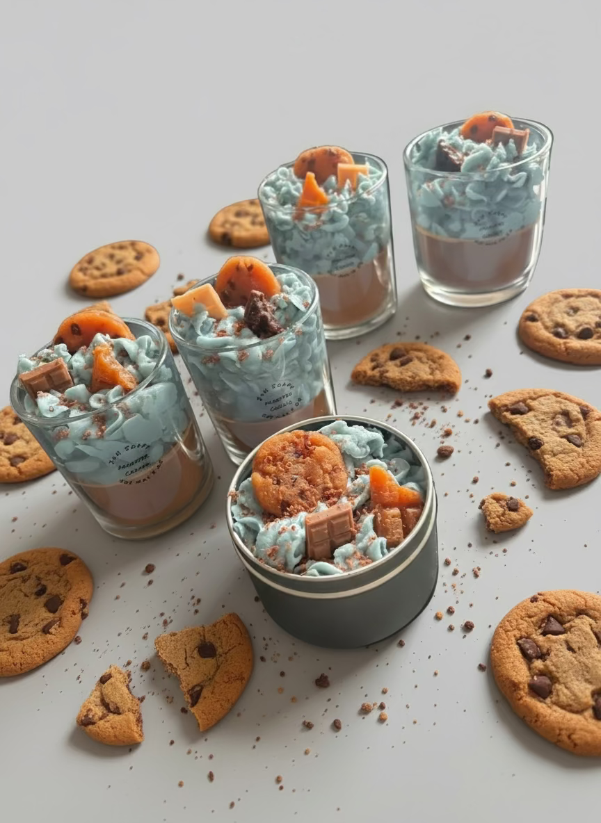 Monster Cookie Soy Wickless Candle